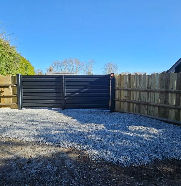 Portail grande ouverture