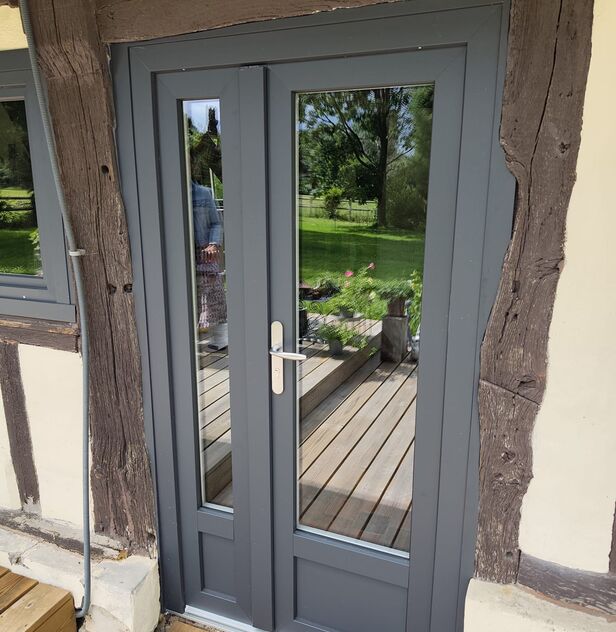 Menuiseries gris anthracite
